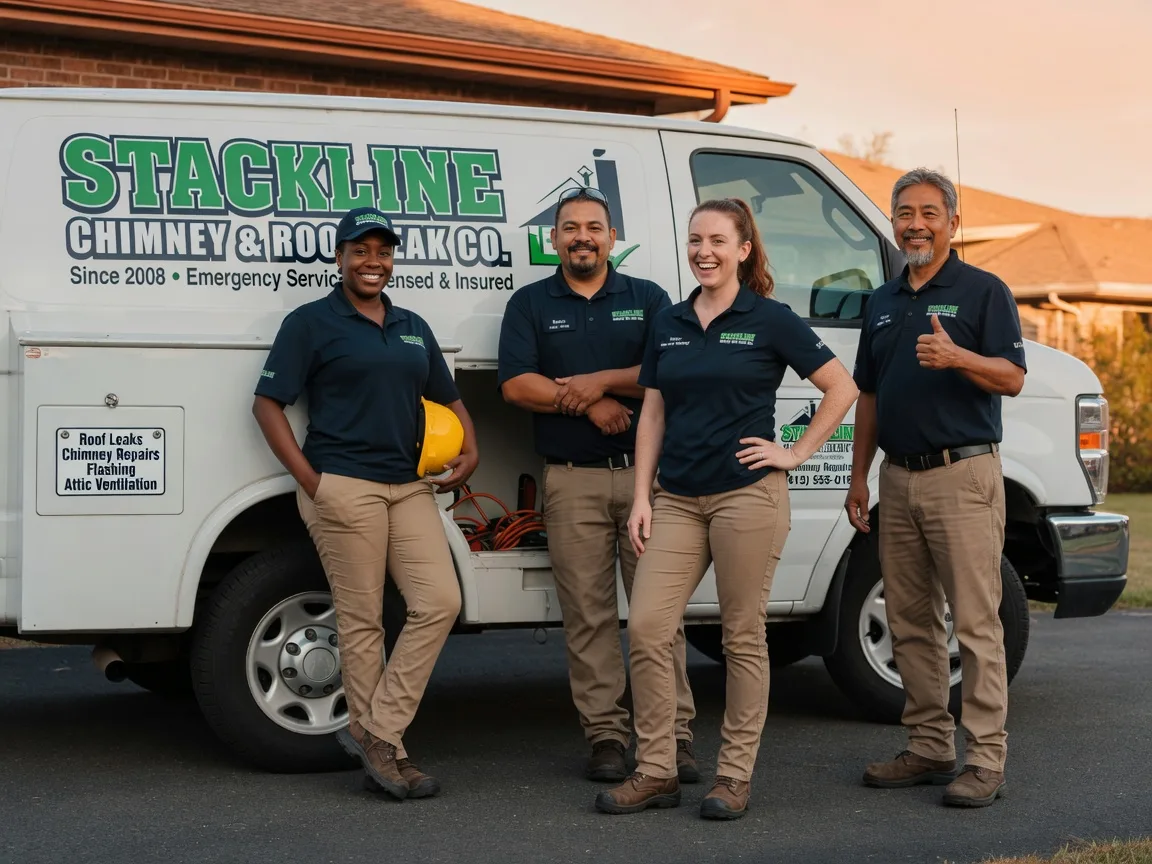 Chimney flashing repair company in Clarkridge, AR